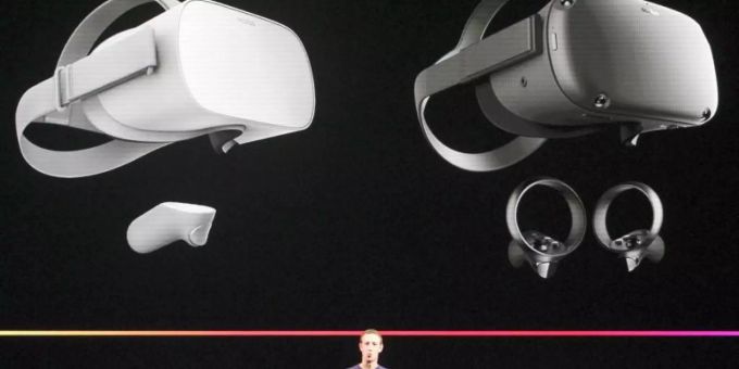 Facebooks VR-Brille Oculus Quest. Oculus Quest