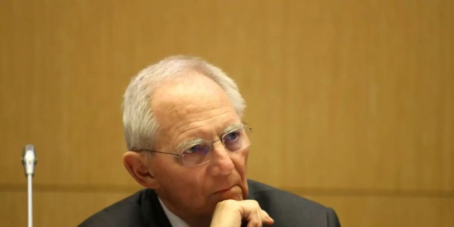 Bundestagspräsident Wolfgang Schäuble