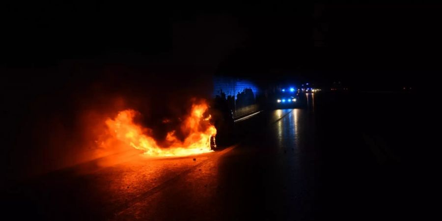 Fahrzeugbrand Abtwil