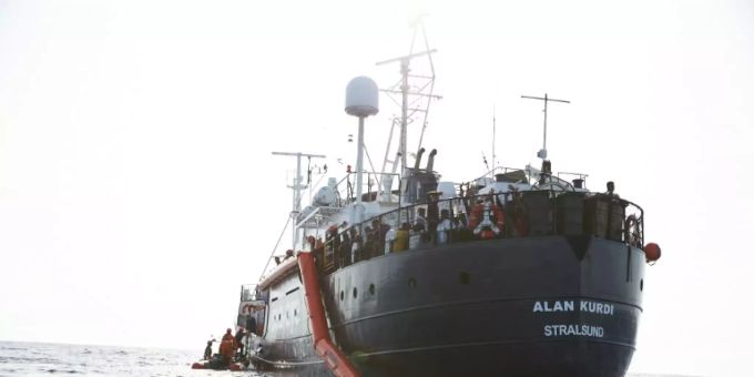 Das deutsche Rettungsschiff «Alan Kurdi» alan kurdi
