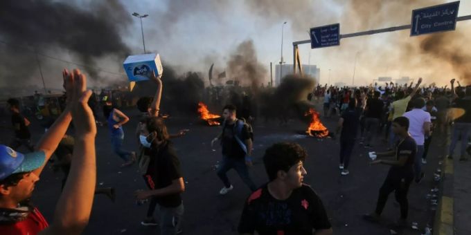 Ausschreitungen - Acht Demonstranten in Bagdad getötet