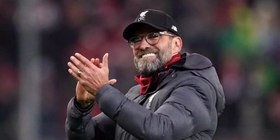 Machte erkrankte Kinder zur Weihnachtszeit sehr glücklich: Liverpool-Coach Jürgen Klopp. Foto: John Walton/PA Wire/dpa