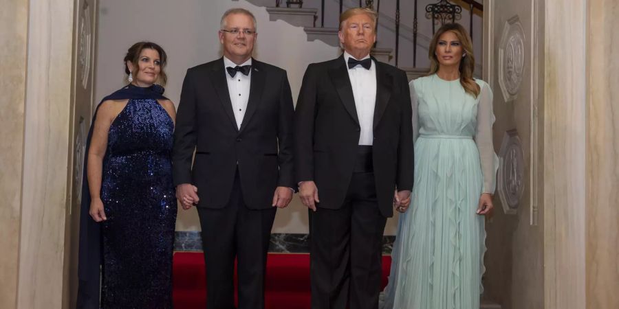 Australian Prime Minister Scott Morrison attends state dinner at White House