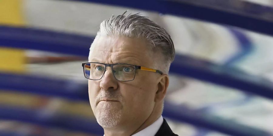 Trainer Per Hanberg befindet sich mit Kloten im Hoch