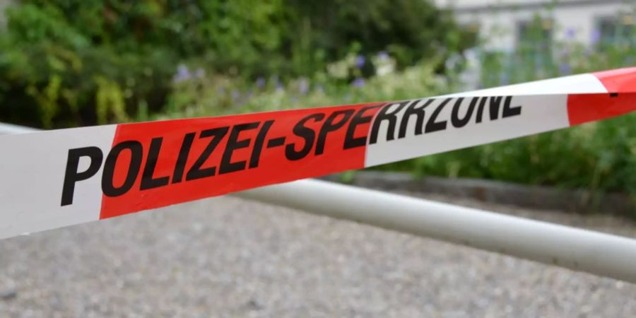 Polizei Sperrzone