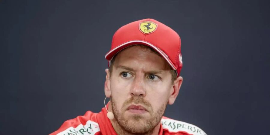 Muss vorerst keine Rennsperre fürchten: Ferrari-Pilot Sebastian Vettel. Foto: Nicolas Lambert/BELGA/dpa