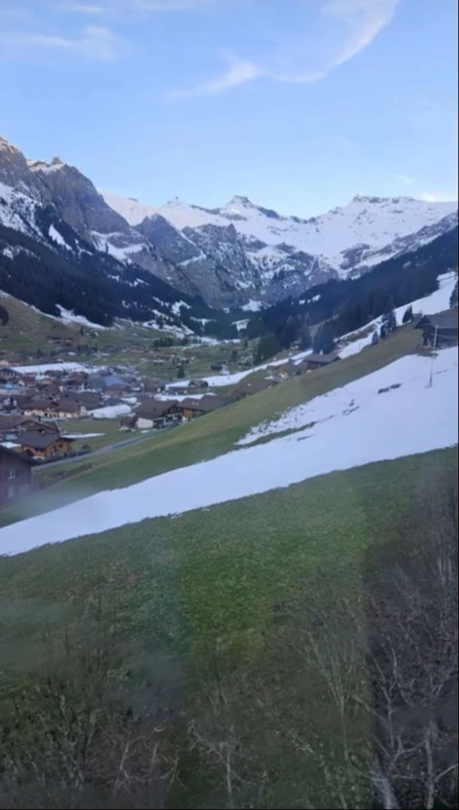 So sah es letzte Woche im Berner Oberland aus.