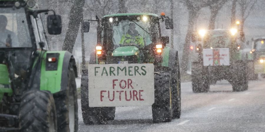 Farmers for future Bauern-Proteste