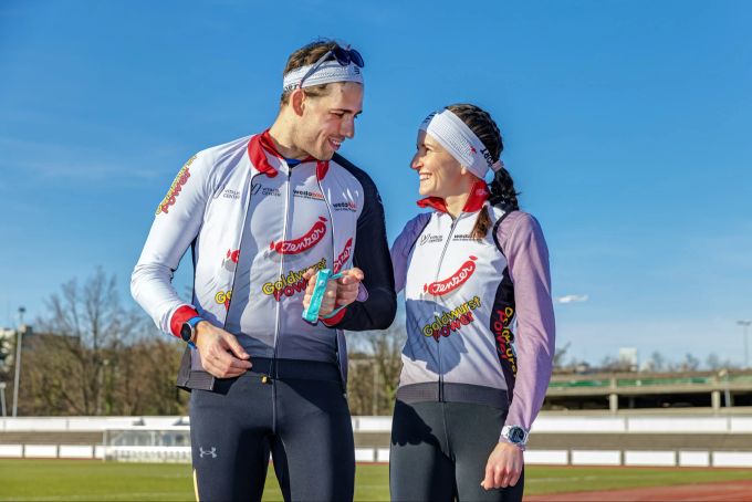 Sowohl Sven Altermatt als auch Salomé Hegi-Altermatt sind Profi-Triathleten. weltrekordversuch basel