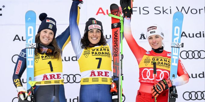 Mikaela Shiffrin Gewinnt Bei Comeback In Are, Gisin Wird Dritte | Nau.ch