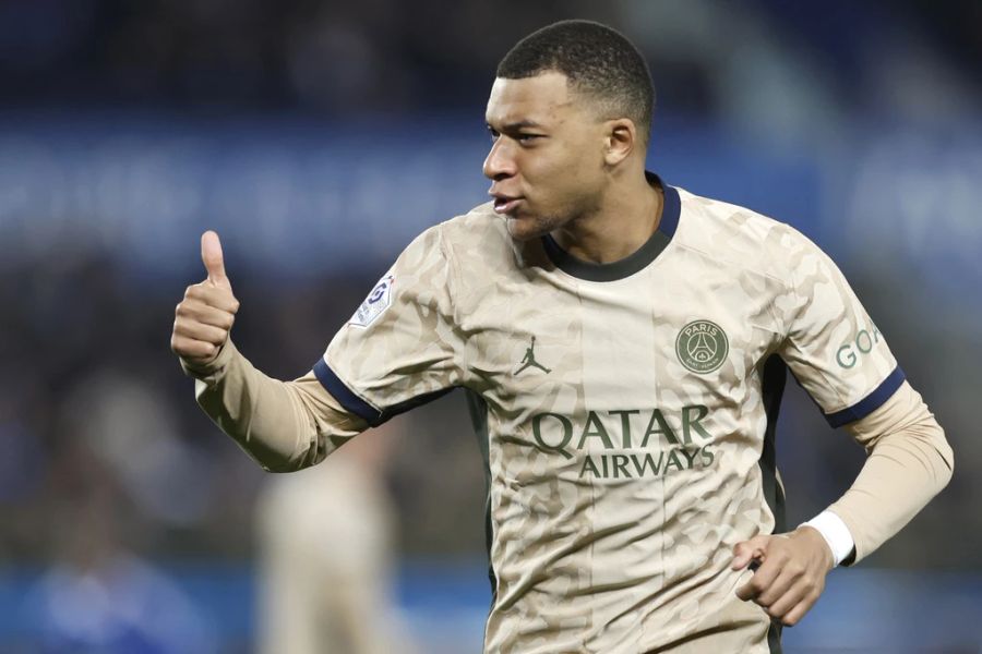 Kylian Mbappé PSG.