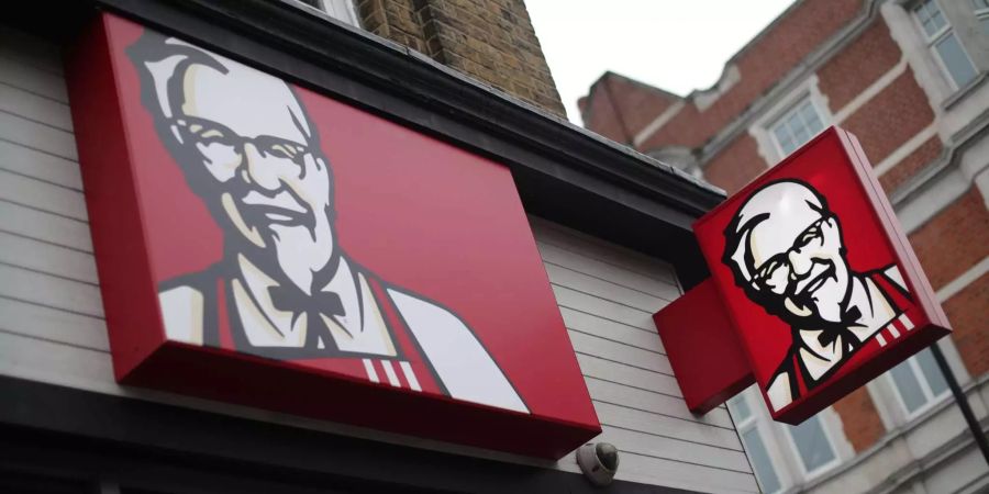 Wegen Lieferproblemen musste mehr als die Hälfte der KFC-Filialen vorübergehend schliessen.