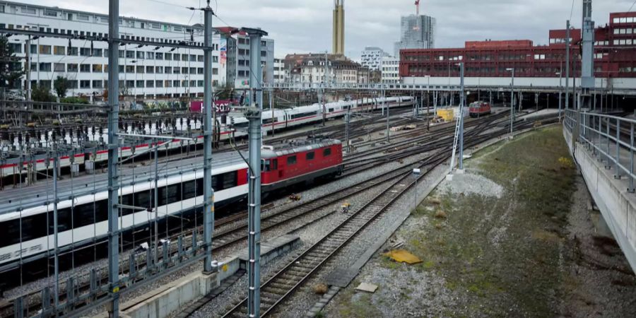 Zwischen Lenzburg und Zürich kam es zu Zugsverspätungen.