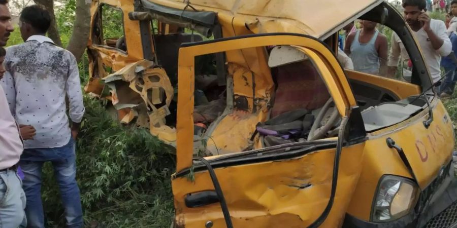 Der Unfall kostete mindestens 13 Kinder das Leben.