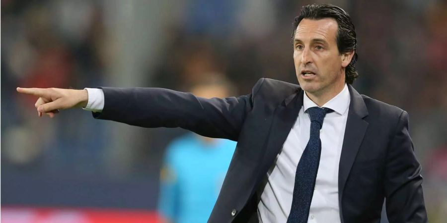 Trainierte die letzten zwei Jahre PSG: Unai Emery.