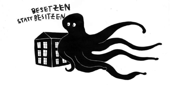 Die Hausbesetzer nennen sich «Pulpa», ein weiblicher Tintenfisch, der dem Ort neues Leben einhaucht. Die Hausbesetzer nennen sich «Pulpa», ein weiblicher Tintenfisch, der dem Ort neues Leben einhaucht.