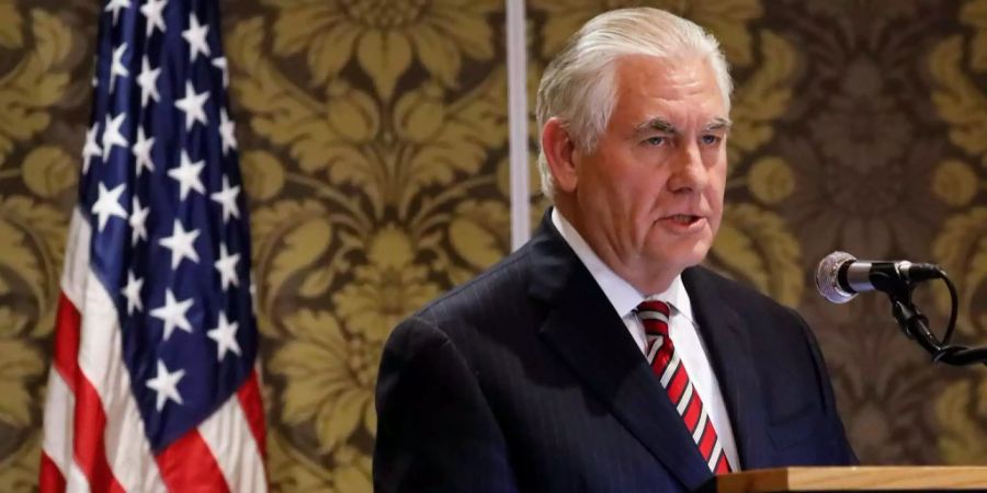 Rex Tillerson ist ab sofort nicht mehr Aussenminister der USA.