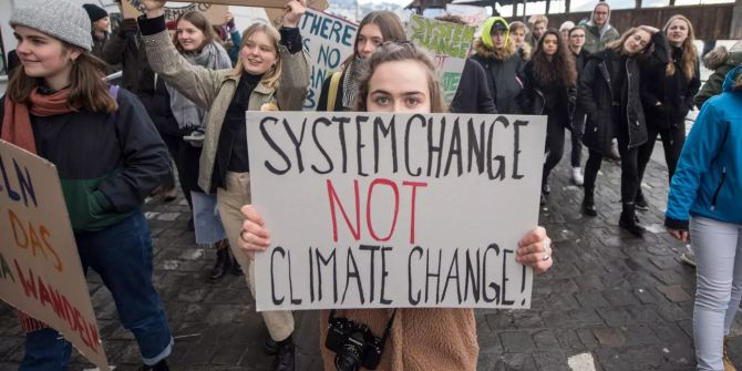 Klimastreik der Schüler