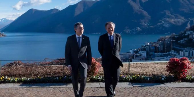 Empfang in Lugano - Wird Cassis jetzt zum Home-Office-Bundesrat?