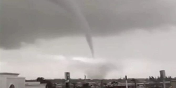 Tornado in Antalya