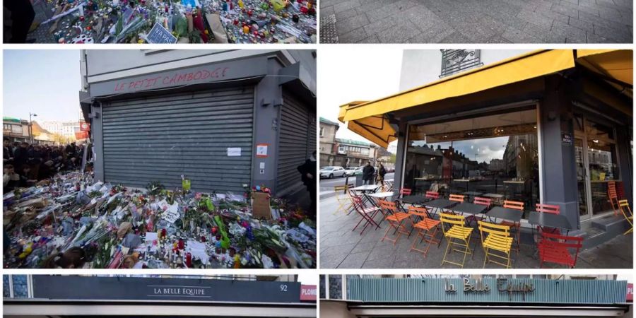 Die Pariser Terroranschläge hinterliessen eine Welle der Zerstörung