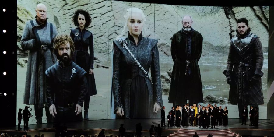 Die Mitwirkende von «Game of Thrones» bei den Emmy Awards.