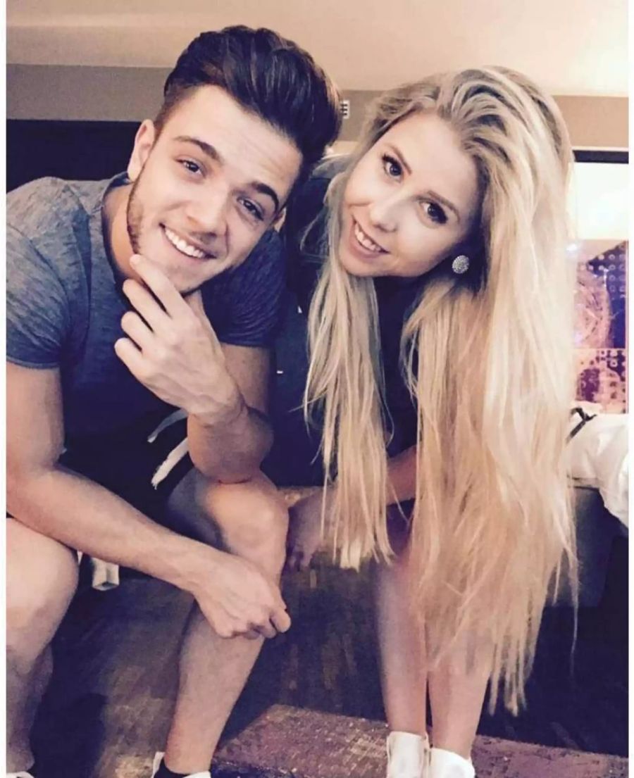 Luca Hänni und seine Ex-Freundin Tamara.