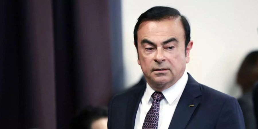 Der ehemalige Chef von Nissan Carlos Ghosn.