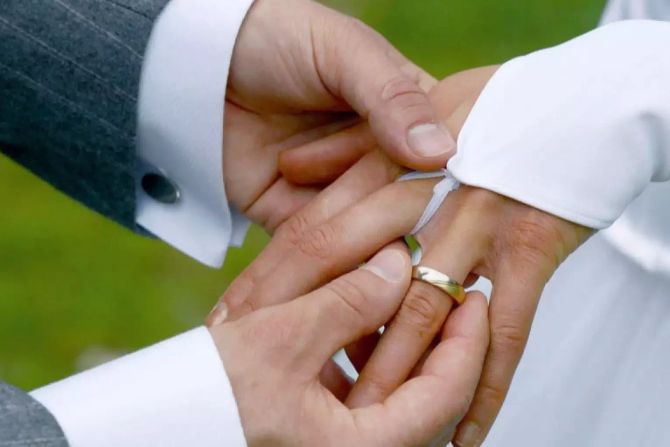 Eine Hochzeit