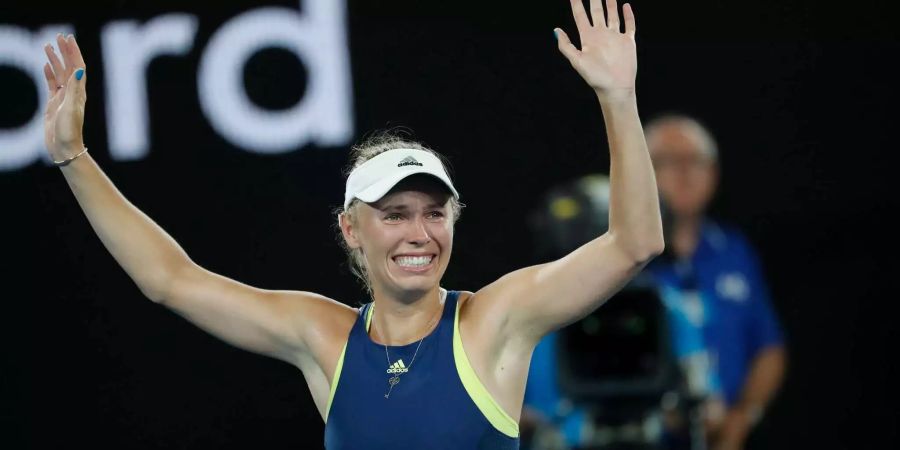 Caroline Wozniacki gewinnt die Australian Open.