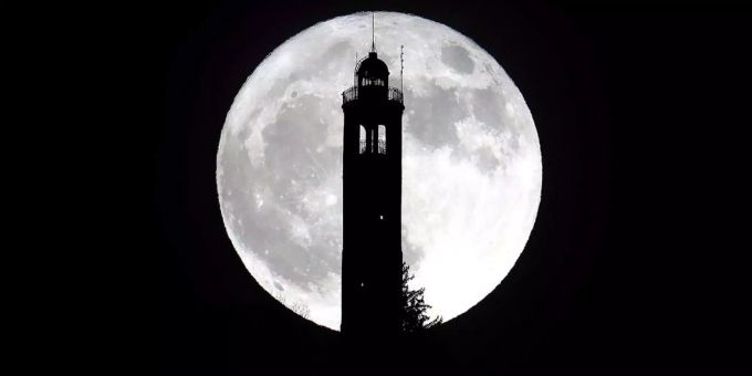 Verpasst? - So schön war der «Supermoon» in der Nacht