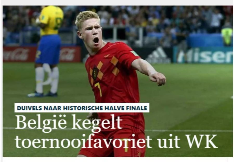 «Belgien kegelt Turnierfavorit aus der WM»