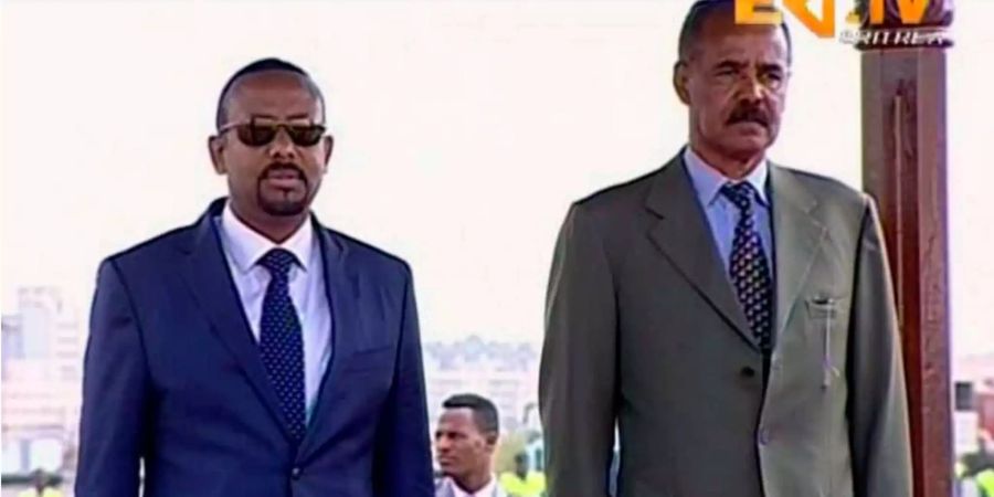 Äthiopiens Regierungschef Abiy Ahmed (links) und Eritreas Präsident Isaias Afwerki beenden einen brutalen Konflikt.