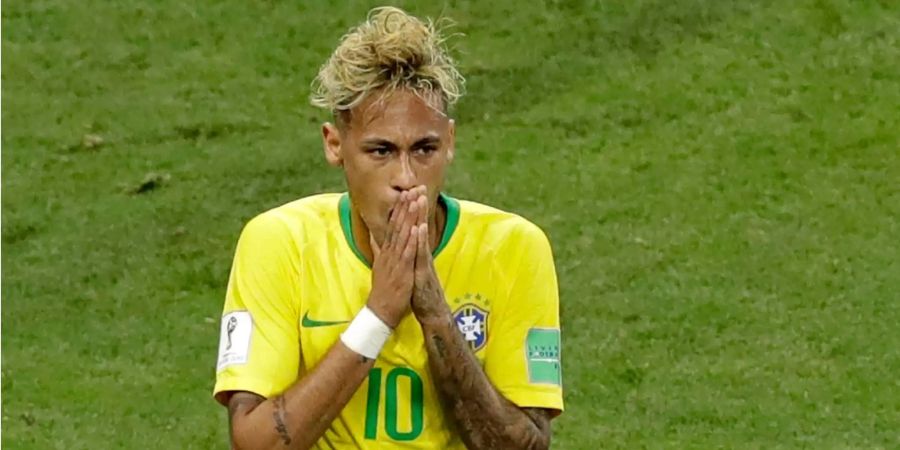Hoffnungsträger Neymar will Brasilien heute zum Sieg führen.