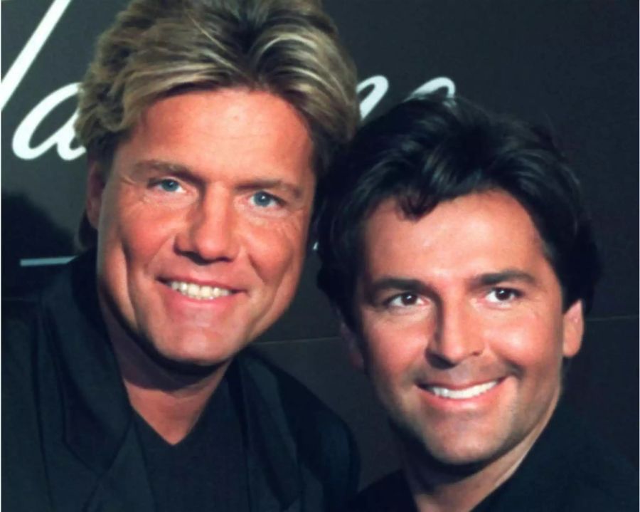 Dieter Bohlen (l.) und Thomas Anders alias Modern Talking.