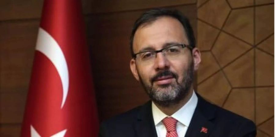 Der türkische Sportminister Mehmet Kasapoglu.