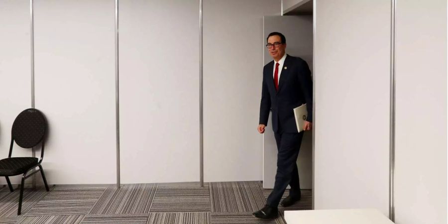 US-Finanzminister Steven Mnuchin signalisierte Verhandlungsbereitschaft.