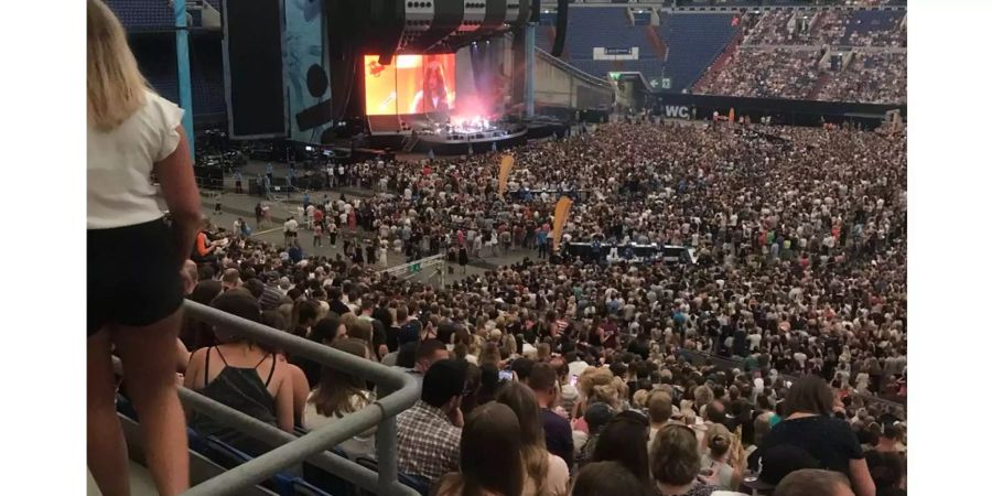 Zahlreiche Fans mussten am Ed-Sheeran-Konzert medizinisch behandelt werden.