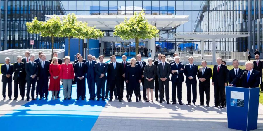 Der Nato-Gipfel von 2017 in Brüssel.