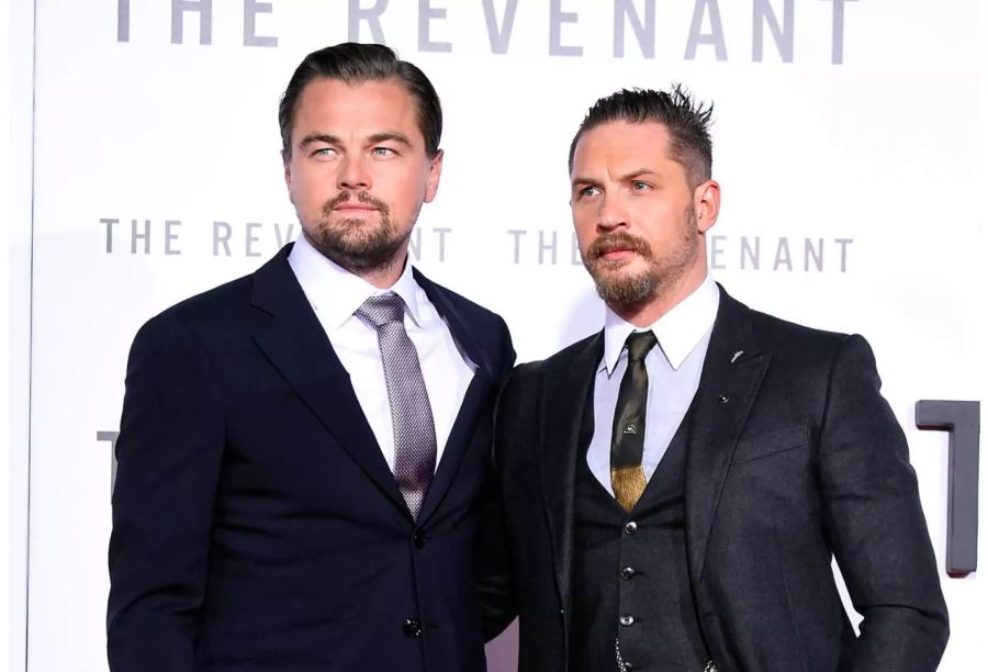 Leonardo DiCaprio und Tom Hardy bei der Premiere ihres gemeinsamen Streifens «The Revenant - Der Rückkehrer».