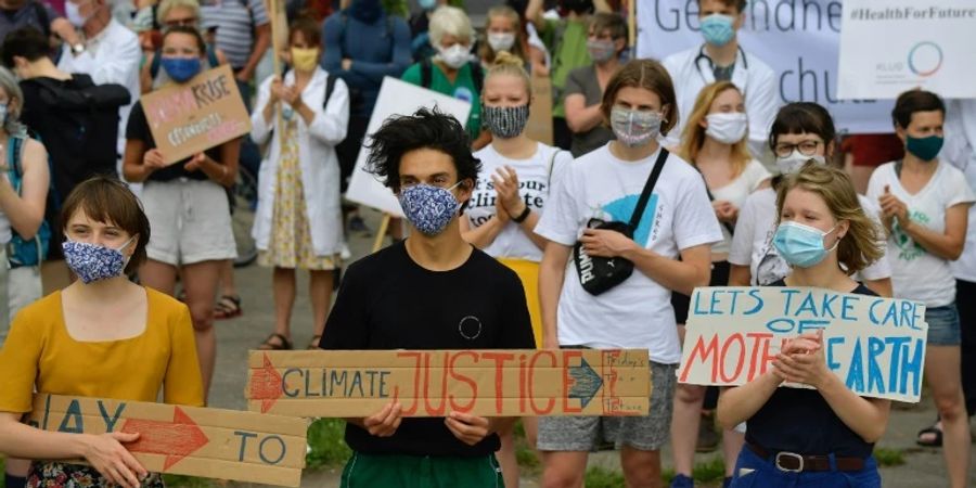 Protest der Klimabewegung Fridays for Future