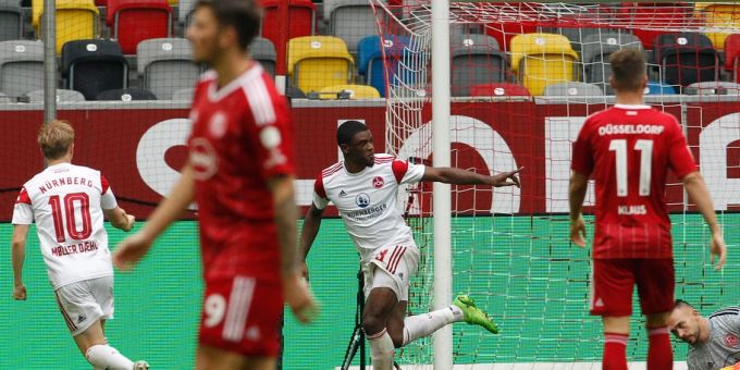 2. Bundesliga - Duah schiesst Nürnberg zum Sieg gegen Düsseldorf