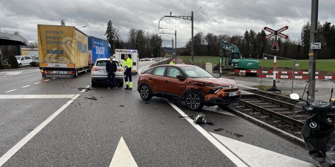 Seon: Bahnstrecke blockiert