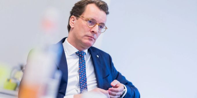 Hendrik Wüst, Ministerpräsident von Nordrhein-Westfalen, wünscht sich eine stärkere SPD. Wüst