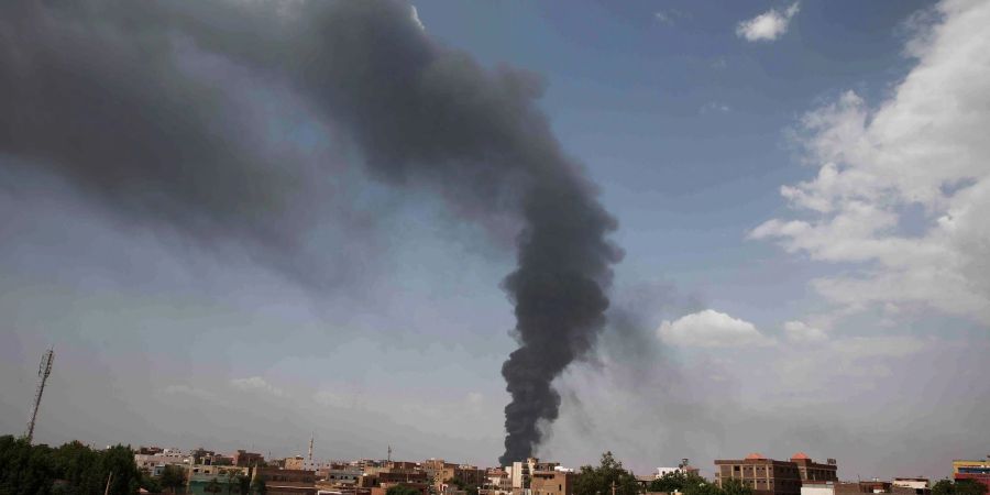 Im Sudan war Mitte April ein bewaffneter Konflikt ausgebrochen.