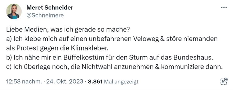 Meret Schneider Wahlen 2023