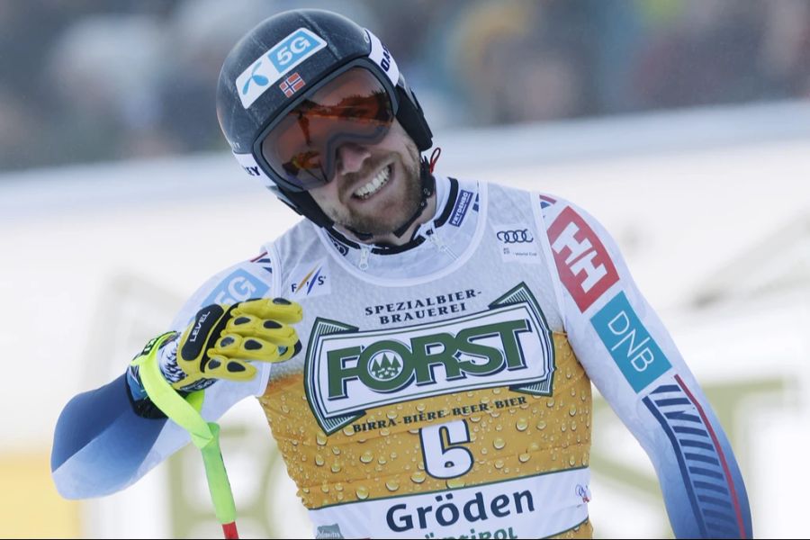 Aleksander Kilde ist im Bormio-Abschlusstraining der Schnellste.