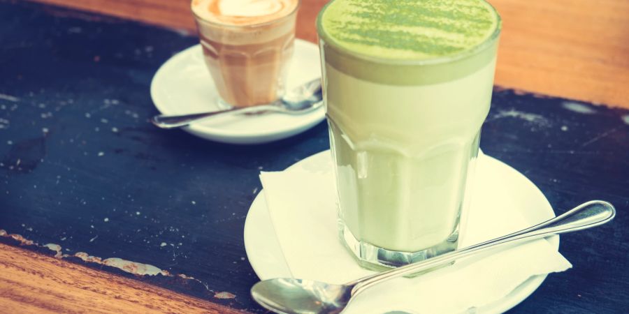 Matcha Latte Espresso Macchiato