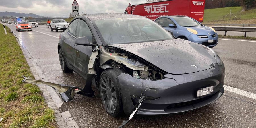 Auffahrunfall auf A1.