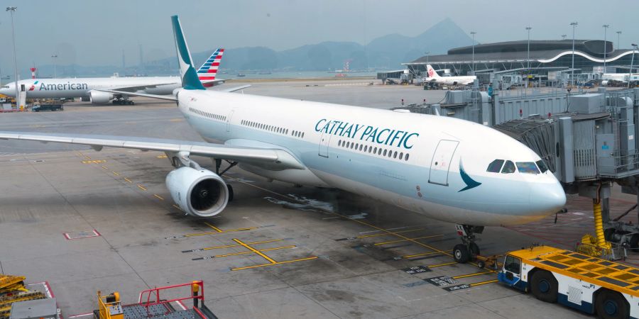 Flugzeug Cathay Pacific